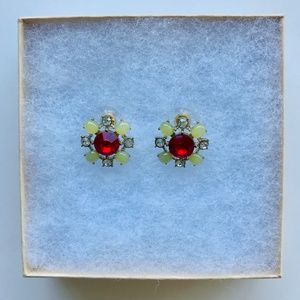 NWOT Pomina Jeweled Stud Earrings